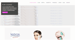 Desktop Screenshot of kosmetologia.net