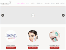 Tablet Screenshot of kosmetologia.net